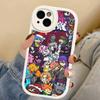 Game F-Friday Night Funkin Phone Case For IPhone 16 15 14 13 Pro Max 11 12 Plus Leather Silicone Cover