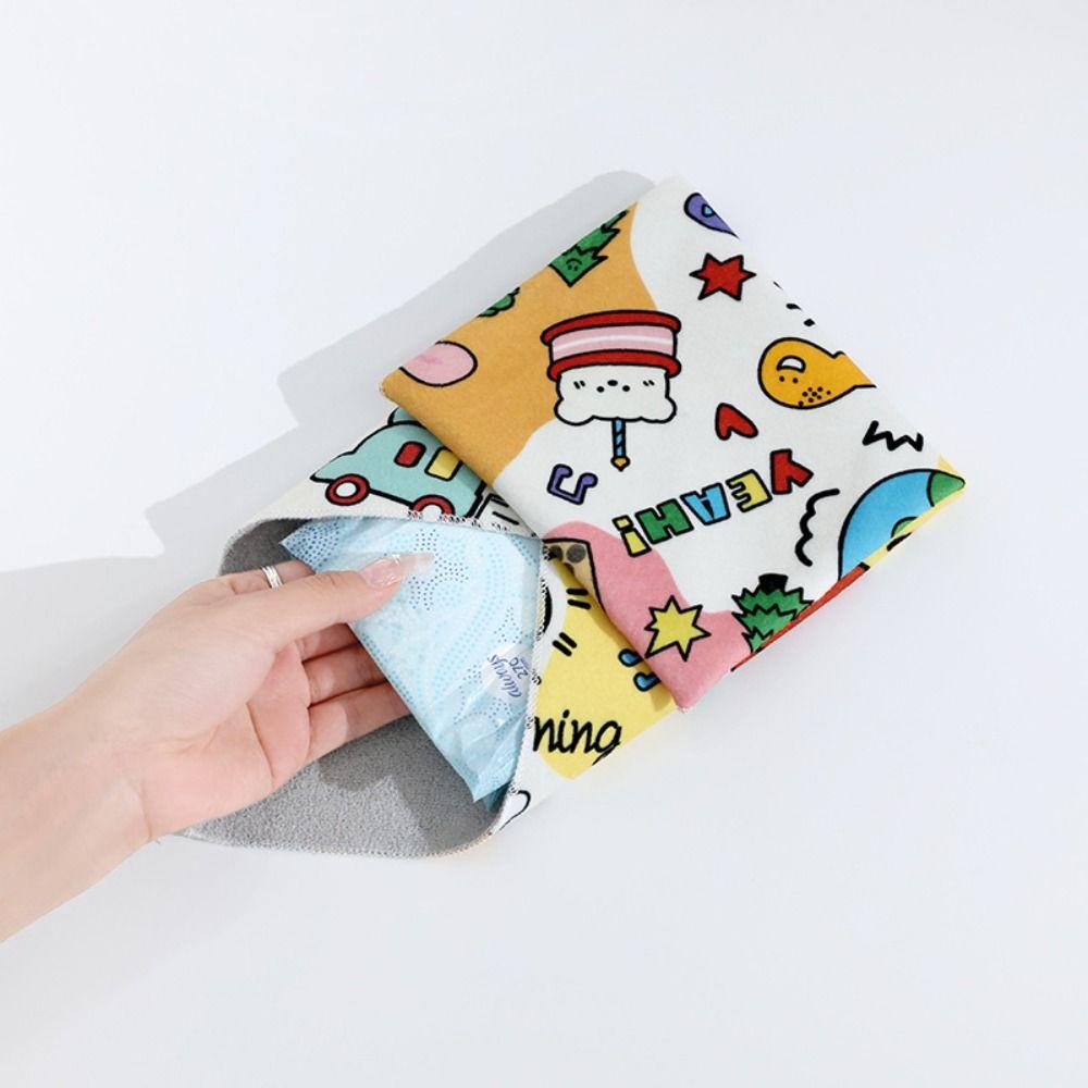 Reusable Folding Cosmetic Bag Digital Computer Camera Protective Cover Fashion Camera Wrap Cloth