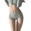Women's Boyshort Panties Full Coverage Cotton Boxer Briefs Seamless Stretch Underwear Panties for Daily Wear
