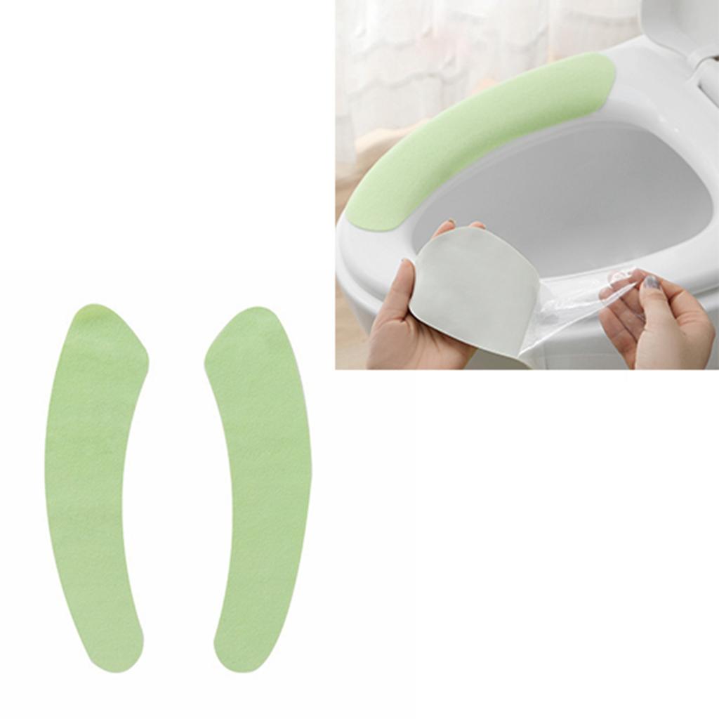 Теплый чехол для сиденья унитаза, моющийся, универсальный, самоклеящийся, накладки на сиденье унитаза для ванной комнаты