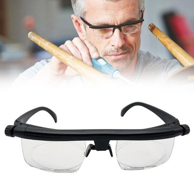 Очки с регулируемой диоптрийной силой линз от -6D до +3D, переменным фокусом, для зрения на дальнем расстоянии, с зумом, для чтения.