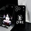 Бренд THE C-CURE Чехол для телефона Для iPhone 17 Air 16 E Pro Max 15 14 13 Mini 12 Pro 11 Max Plus Черный Мягкий корпус