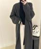 KOSY Women Knitted Long Cardigan Coats Autumn Winter Sweater Open Stitch Outerwear Elegent Causal Cardigan