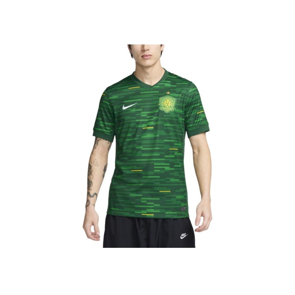Новая футбольная майка Nike Dri Fit для мужчин, сосново-зеленая/каньонно-зеленая/белая HM6153-302