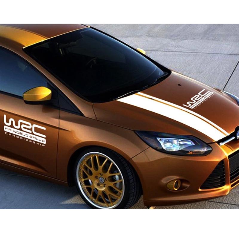 110 x 15 см ПВХ креативный ремонт автомобиля наклейка декор для капота автомобиля 4 цвета на выбор