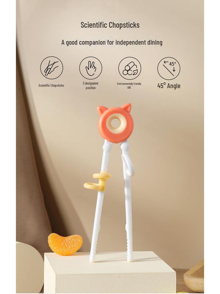 Детские обучающие палочки для еды для малышей в возрасте от 2 до 6 лет — двухэтапное обучающее пособие для домашней практики