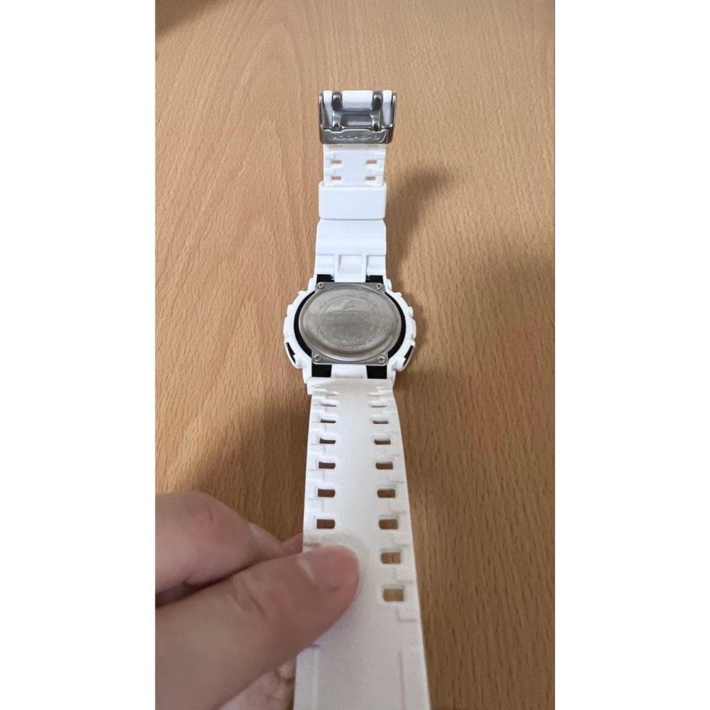 Б/у [Доставка в тот же день/Бесплатная доставка] Белый корпус часов CASIO G-SHOCK