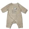 Snoopy Preall Open Front Ible Quilt Coverall Baby Clothes 215151606 [Takihyo] 70-80