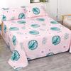 Cartoon Flannel Bed Sheet - Double or Single Size, Perfect for Dorms, In Stock