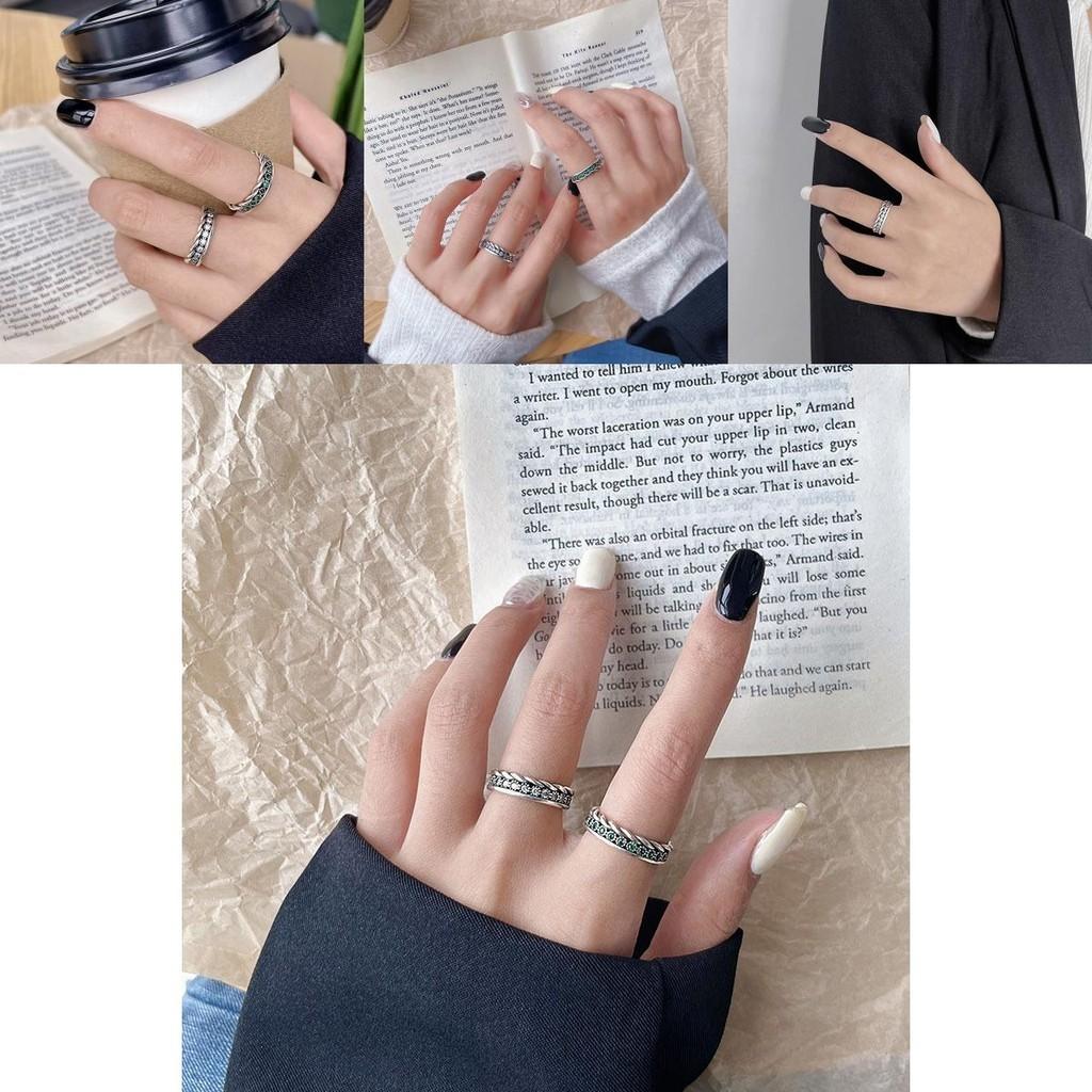 Элегантное ретро геометрическое медное кольцо для женщин с регулируемым открытым дизайном для модного стиля