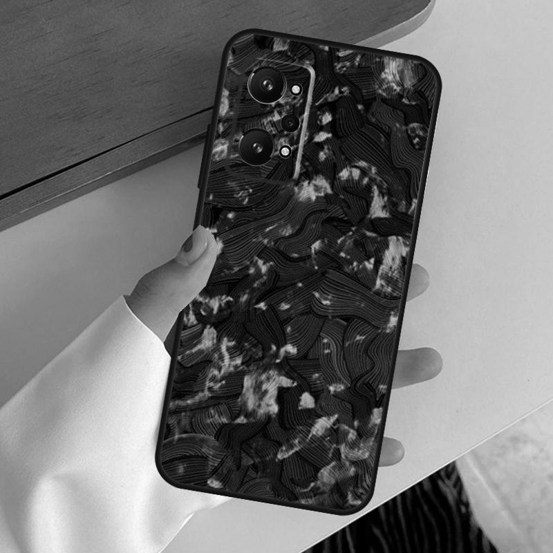 Керамический корпус из кованого карбона для Realme GT7 GT6 15 Pro 10 11 12 13 14 Pro Plus C65 C63 C61 C55 C51 C53 C35 C75 C67
