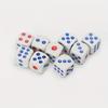 Серебряный кубок для игральных костей с 9 закругленными точками, 50 предметов, круглый игровой набор для стола