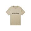 Fear of God Essentials Футболка Оливковая Унисекс Топы Бежевый 0125-25050-0255-031