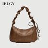 Niche Design Retro One-Shoulder Cross-Body Pleated Underarm Female Bag
