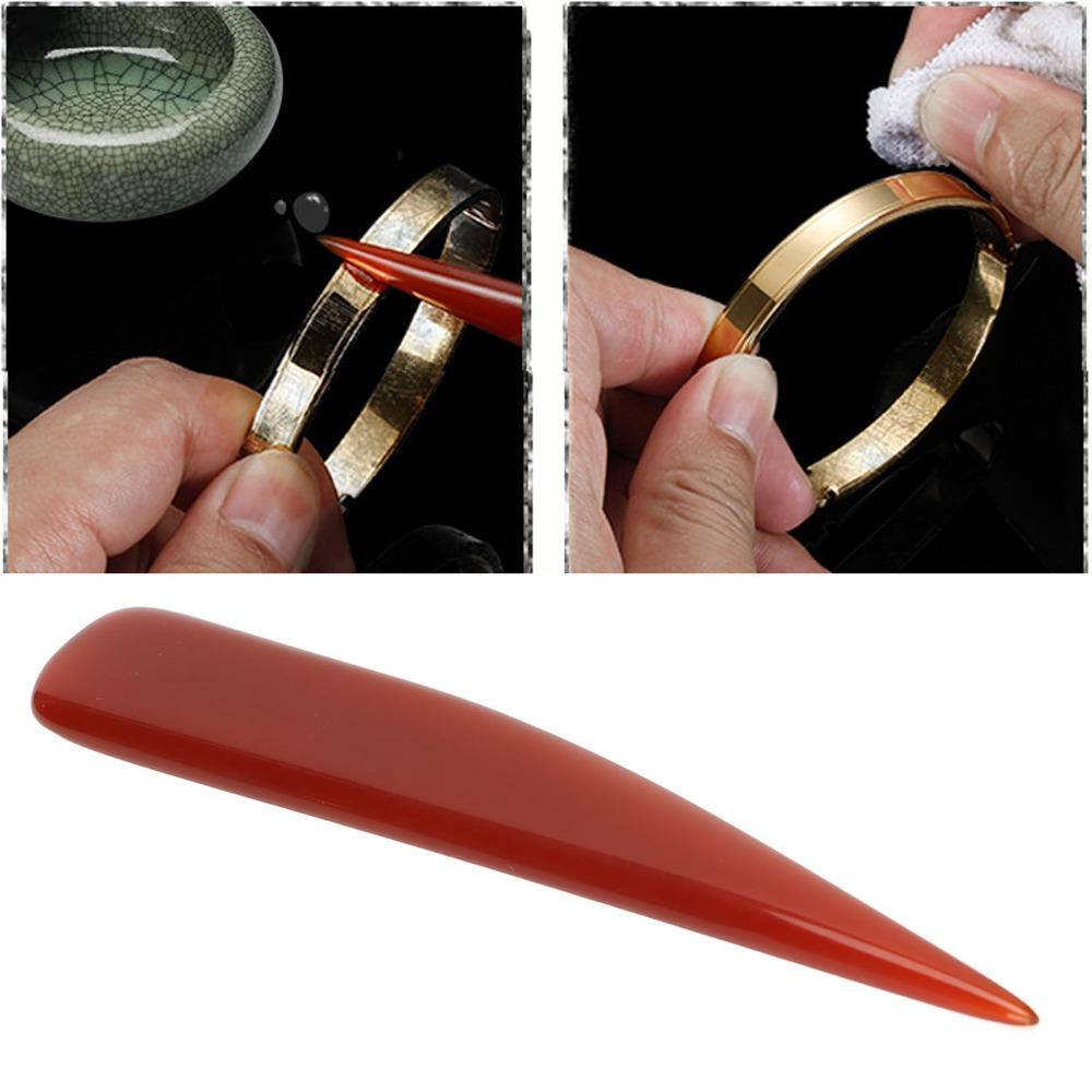 Multiple Sizes Agate Burnisher Agate Material Craft Polishing Tool  Silver Polishing