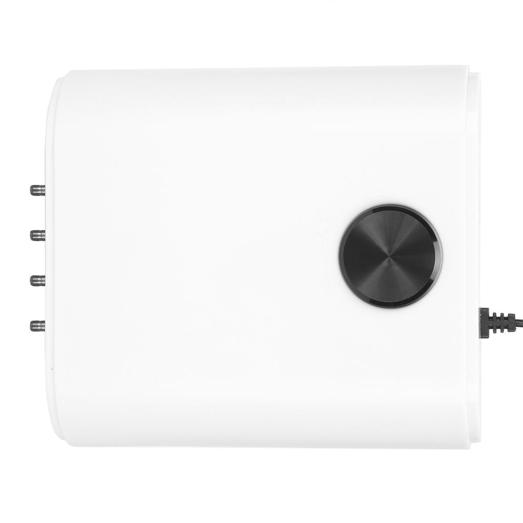 Электронный воздушный насос для аквариума с 4 выходами, тихий насос для аквариума с кислородом, регулируемый, вилка США 110 В