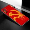 Чехол для телефона с символом флага СССР для Xiaomi Redmi Note 11 10 9 8 Pro 11T 5G 10T 10S 9S 9T 9i 9C 9A 8T, мягкий черный чехол из ТПУ