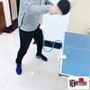 Тренажер для настольного тенниса с большим зажимом и синим стержнем для улучшения техники