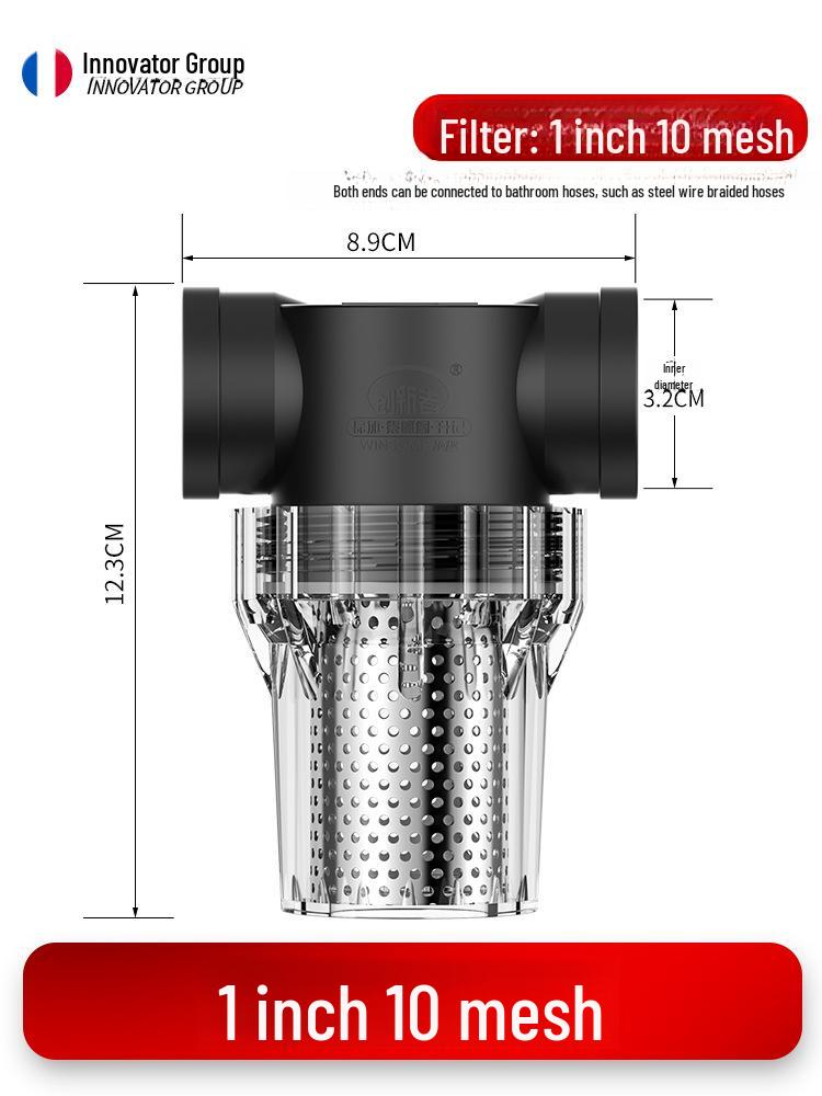 Garden Hose Sediment Filter: Pre-Pipe Car Wash & Water Purifier