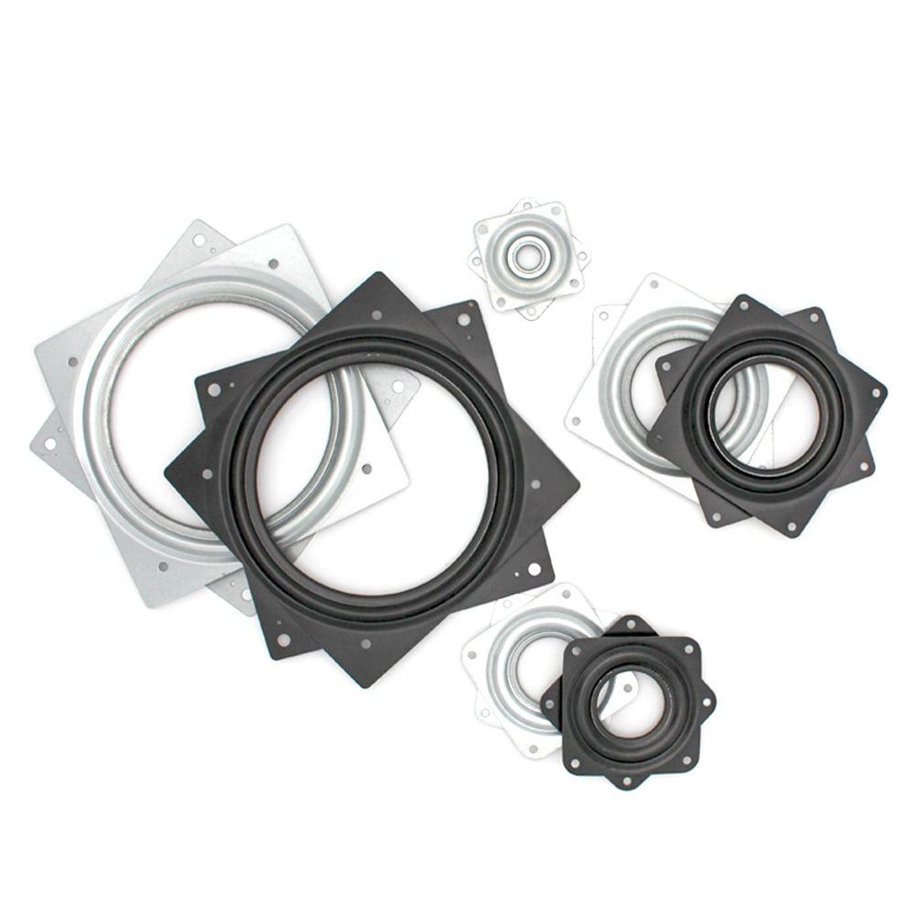 Inch Metal Furniture Hardware Display Stand Ball Bearing Swivel Plate Free Rotating Lazy Susan