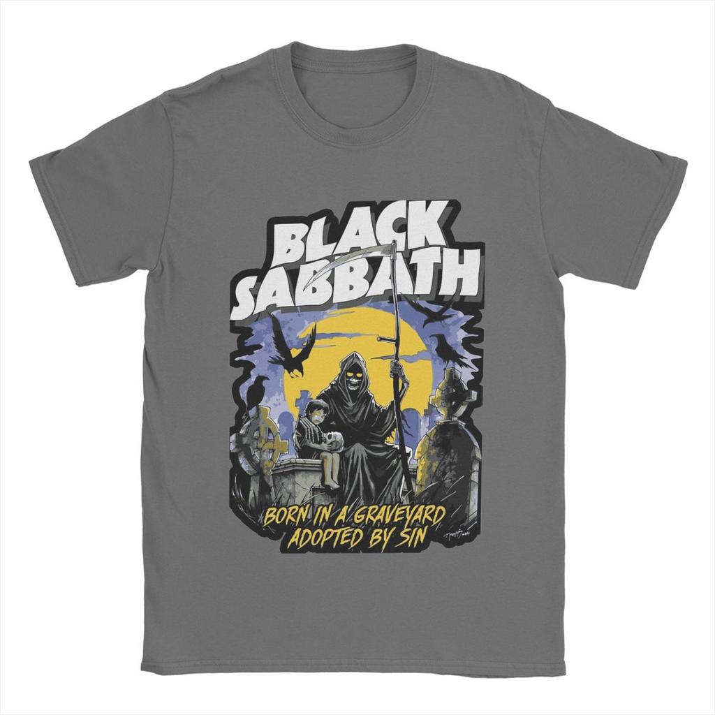 Мужская футболка, черная, Cool Sabbath, новинка, модная, повседневная, высококачественная, хлопковая футболка, короткий рукав, футболка с круглым вырезом, одежда