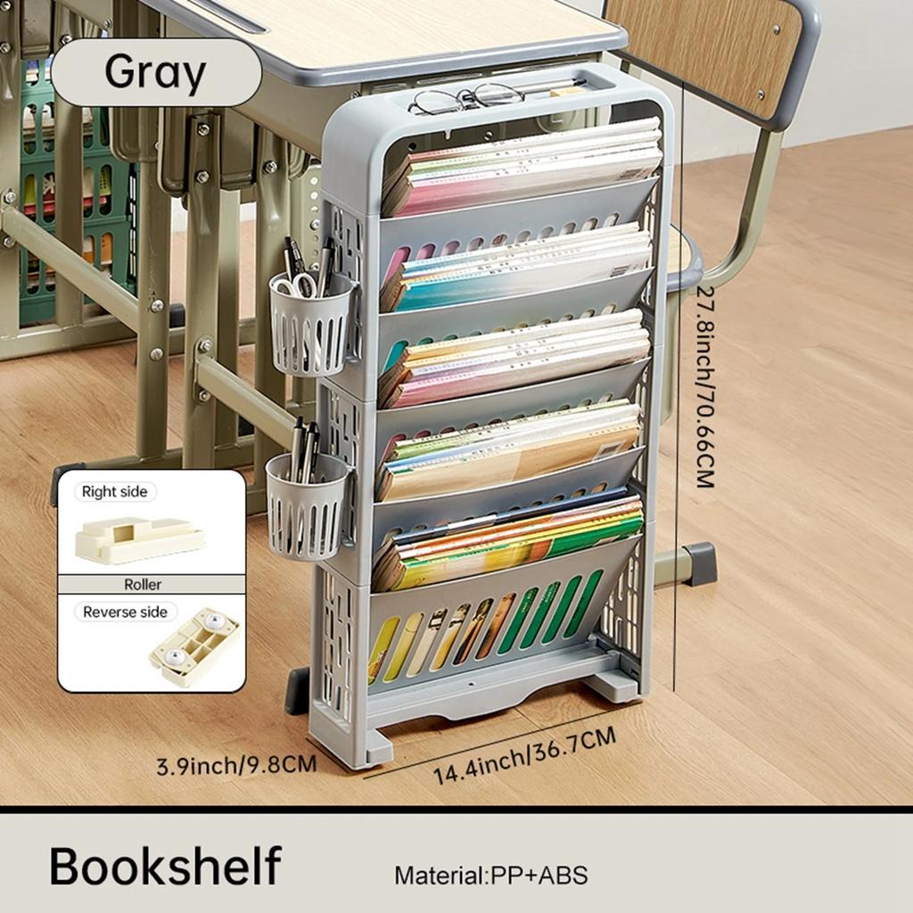 Настольный органайзер для хранения в классе Полка для хранения книг Студенческий стол Книжная полка Маленький органайзер для хранения в классе Книжный шкаф Подставка для книг Книжные полки