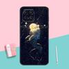 Space Moon Astronaut For Samsung Galaxy M12 M16 M34 M11 M35 M21 M06 M33 M13 M53 M31 M55 M15 M14 M54 M32 M52 Case