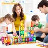 HannaBlock 110 Pcs Magnetic Block Magnet Toy Children Educational Toy Magnet Block Magnet Toy Birthday Present Christmas Gift Gift