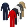 Kids Boys Fashion Mechanic Coveralls Long Sleeve Turndown Collar Zipper Front Jumpsuit Halloween Cosplay Costume