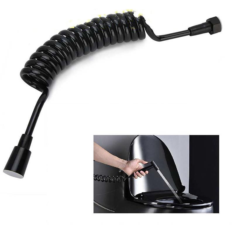 Черный щеткой унитаз для чистки биде распылитель для душа унитаз душевая головка ручной шланг санитарный настенный держатель ванная комната