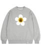 Graver [Унисекс] Толстовка с логотипом Tyl Big Flower Smile_Серая