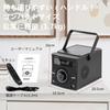 Portable CD Player 20W Bluetooth Interface 2000mAh Rechargeable Battery Battery Type CD Player Compact Compatible/FM Radio/MP3 Playback/USB/AUX