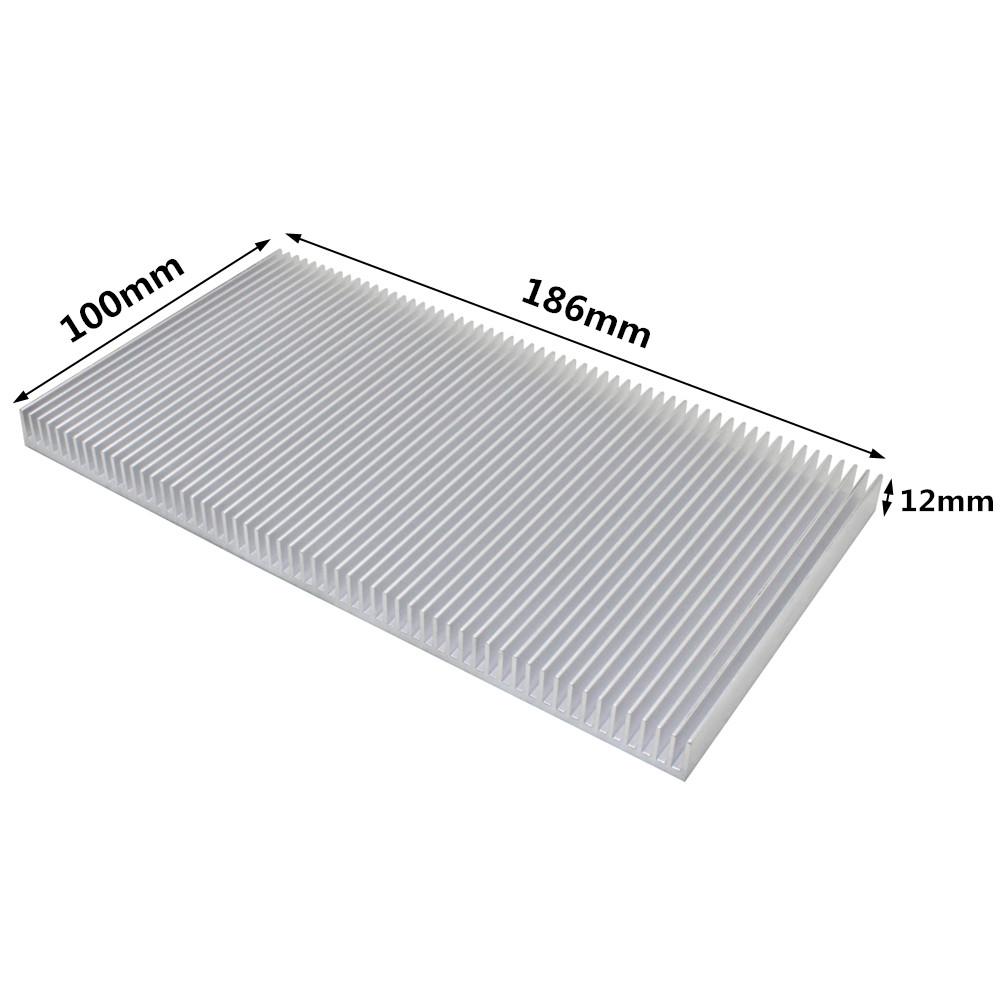 Extruded Aluminum Heatsink Radiator Heat Sink Cooler for LED Electronic Chip LCD Integrated Circuit Cooling Heat Dissipation