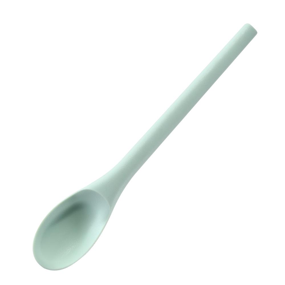 Long Handle Food-Grade Silicone Salad and Mixing Spoon for Kids