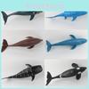 Wildlife Ocean Children Sharks Blue Whales Dolphins Model Kids Decoration Gift