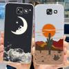 Stylish Flower Butterfly Phone Case For Samsung Galaxy A5 2017 A520F Soft Silicone TPU Cover For Samsung A5 2015 2016 A500 A510F