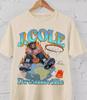 Винтажная футболка J Cole Dreamville, унисекс футболка J Cole Rap Hip Hop, размеры S-4XL, унисекс футболка