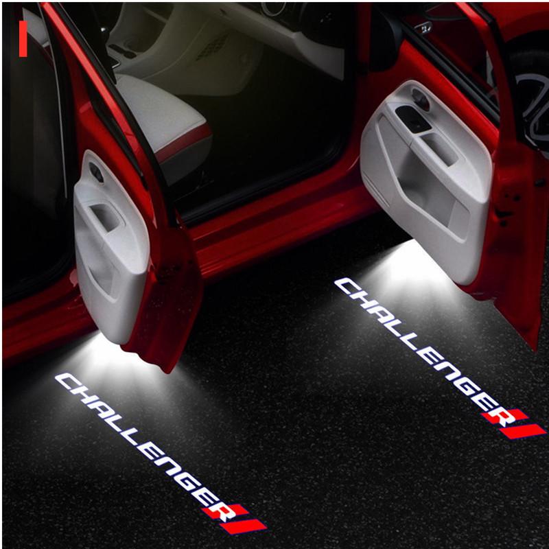 Проекторы в двери автомобиля, приветственные лампы для Dodge Challenger 2008-2019 SRT Demon 2013-2019 YY9