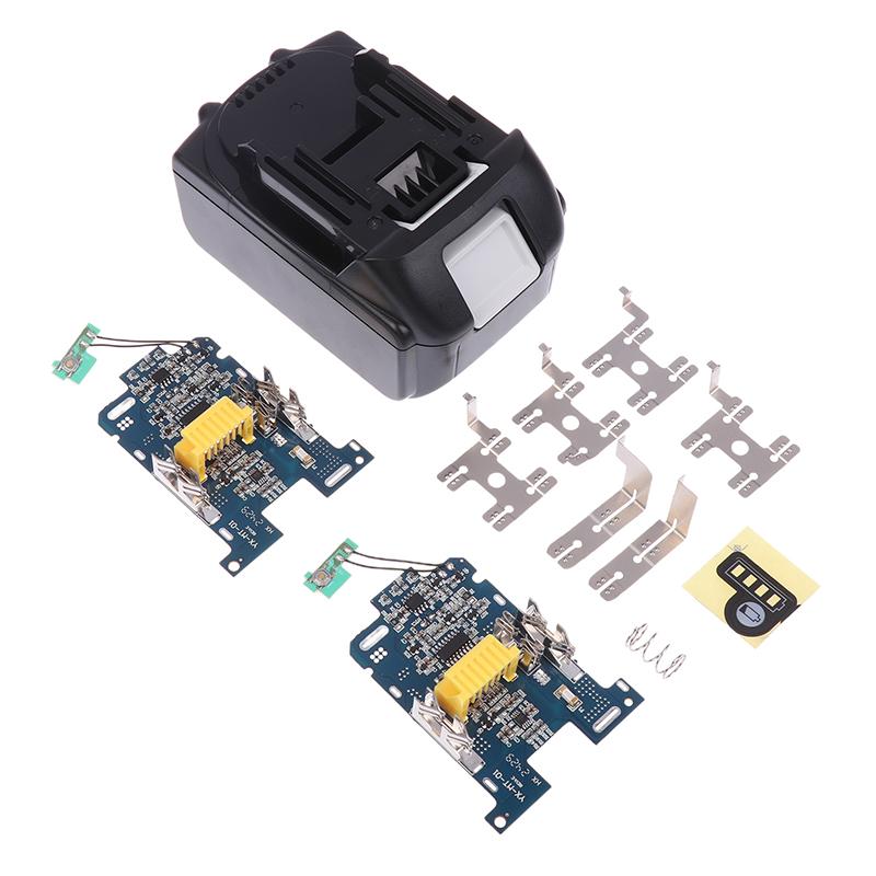 Пластиковый корпус, плата защиты зарядки, печатная плата для аккумуляторов Makita Mt18V, аксессуары Bl1840 Bl1850 Bl1830 Bl1860B Lxt 400