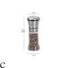 Ручная мельница для специй из нержавеющей стали, многоразовая, кухонные принадлежности, мельница для перца