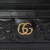 GUCCI GG Matelassé Leather Clutch Card Holder Small Women's Black (Unisex) Card Holders 723790 UM8IG 1000