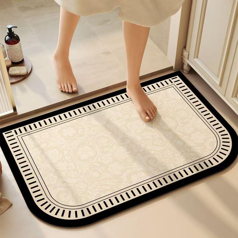 Bathroom absorbent diatom mud toilet doormat toilet toilet floor mat toilet carpet