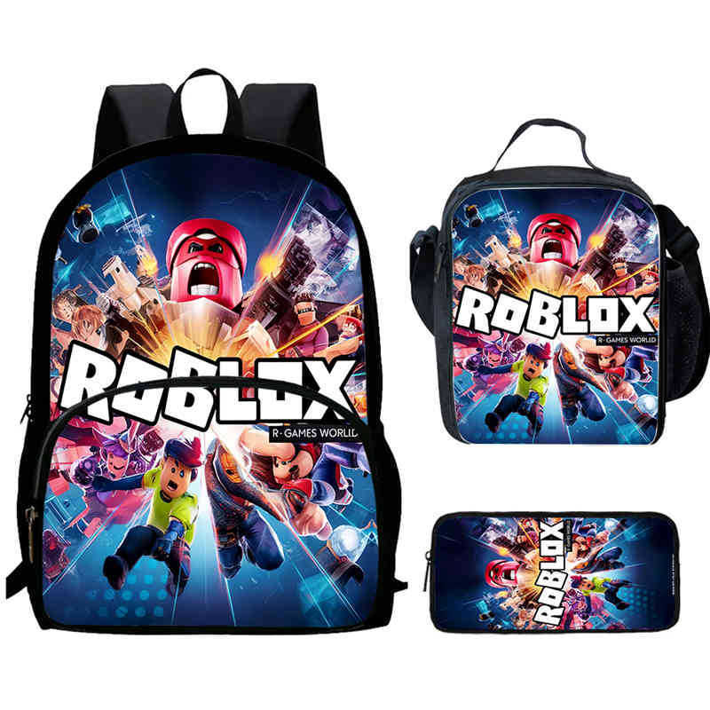 Рюкзак с принтом Roblox, Детские рюкзаки и рюкзаки для начальной школы