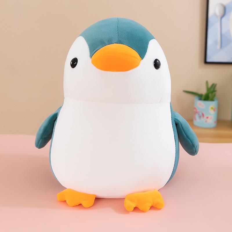Cute Cartoon Little Penguin Plush Toy Aquarium Baby Penguin Doll Lazy Decompression Doll Birthday Gift