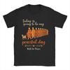 Walk for Peace Buddhist Monks Inspirational Journey T Shirts Men Cotton Funny TShirt Crewneck  Tee Shirt Short Sleeve Clothing