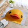 1pc Kwaii Yellow Duck Welcome Bathroom Absorbent Mats Anti-Slip Mats Home Decor Supplies Carpets Home Kitchen Floor Mats