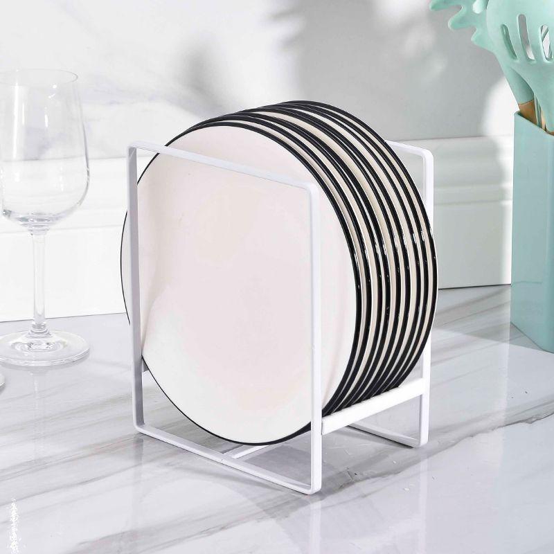 Подставка для сушки посуды в кухонном шкафу – органайзер для тарелок, разделочных досок и кухонных принадлежностей