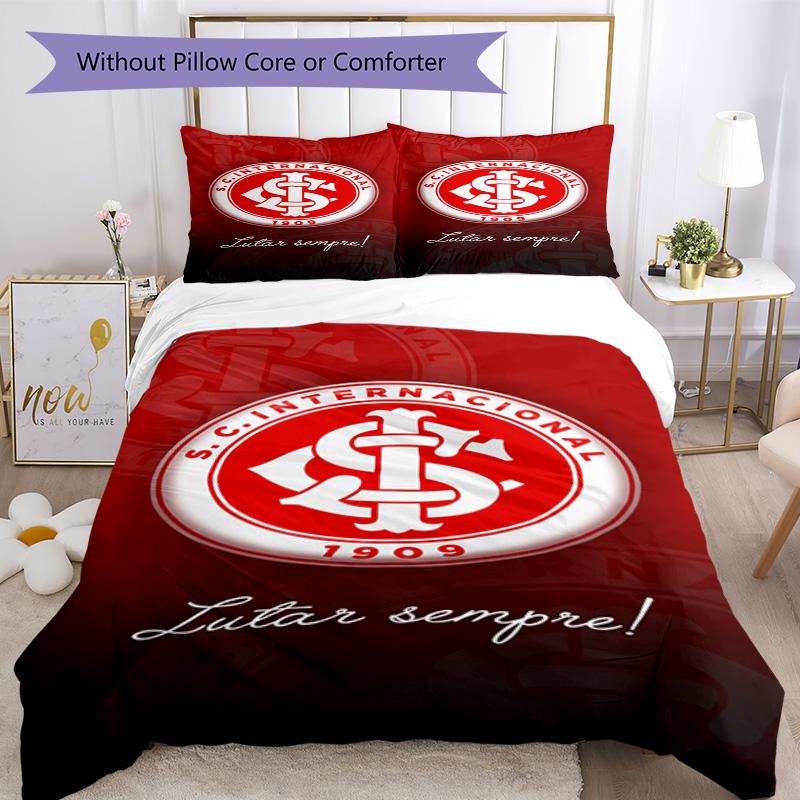 SC Internacional1 Printed Pattern Duvet Cover Set – includes 1 duvet cover and 2 matching pillowcases Bedroom decor Christmas gifts