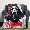 Custom Name Gremlin Box blanket for Couch & Bed, Plush Cozy Fuzzy Blanket Super Soft & Warm Blankets for Fall and Winter. 0908138