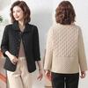 Lightweight and Portable Short Mom's Winter Loose Cotton-Padded Coat Middle-Aged Mom's Outerwear Cotton-Padded Jacket for Women